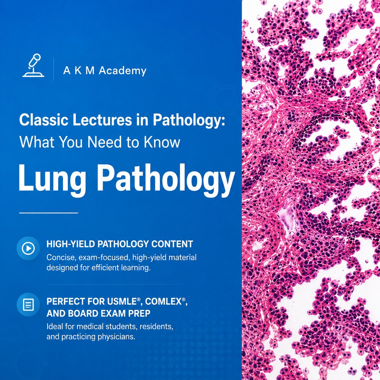 DocmedED 2018 Classic Lectures in Pathology What You Need to Know Lung Pathology DocmedED 2018 Classic Lectures in Pathology What You Need to Know Lung Pathology