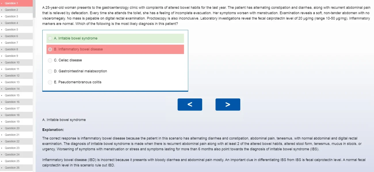 Gastroenterology Board Review Question Bank 2021 (GE Q-Bank 1000) (The PassMachine) (Exam Mode)