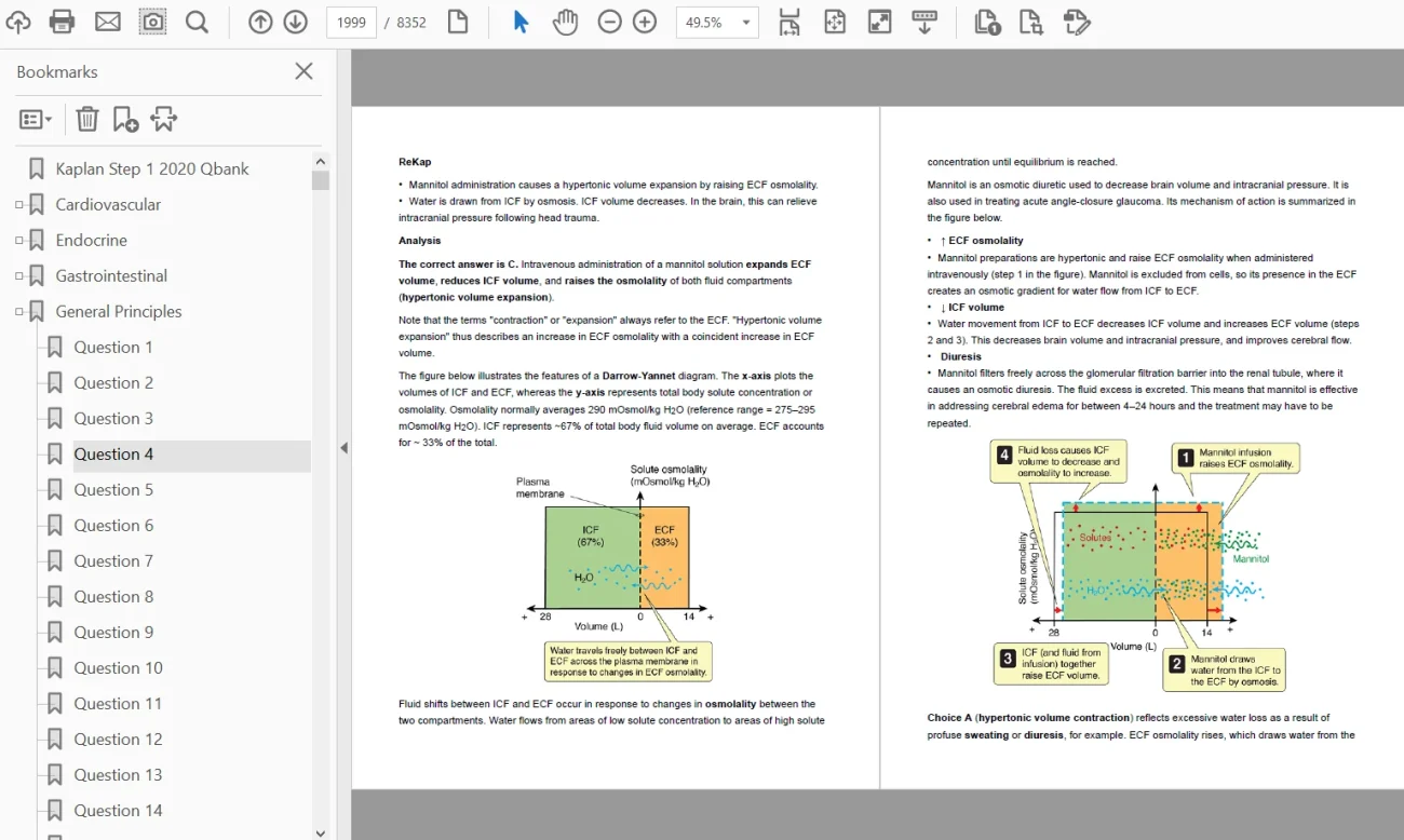 Kaplan USMLE Step 1 Qbank 2021 – Organ-wise version (PDF)