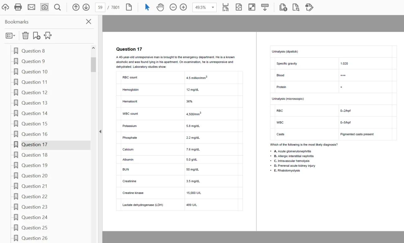 Kaplan USMLE Step 2 Qbank 2021 – Specialty-wise version (PDF) Kaplan USMLE Step 2 Qbank 2021 – Specialty-wise version (PDF)