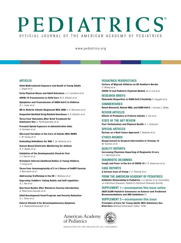 AAP- 5 journals All Pediatrics
