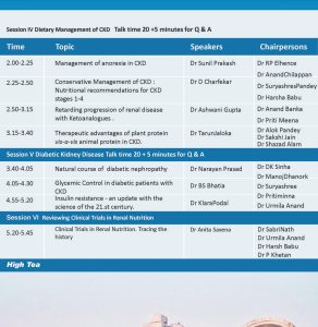 Society of Renal Nutrition and Metabolism 8th Advance course in Renal Nutrition and Metabolism 2022