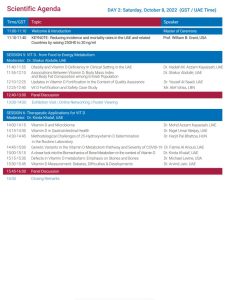 MENA Conference 9th Abu Dhabi Annual International Conference on Vitamin D Deficiency and Human Health 2022 MENA Conference 9th Abu Dhabi Annual International Conference on Vitamin D Deficiency and Human Health 2022