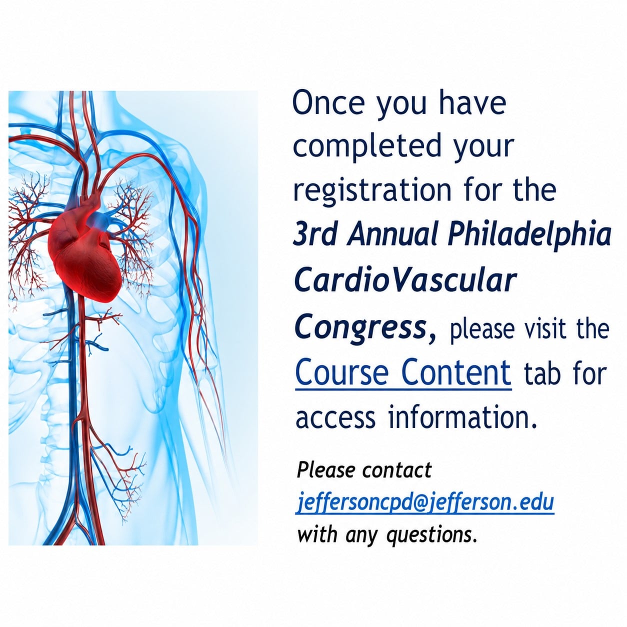 Jefferson Health 3rd Annual Philadelphia CardioVascular Congress 2023 Jefferson Health 3rd Annual Philadelphia CardioVascular Congress 2023