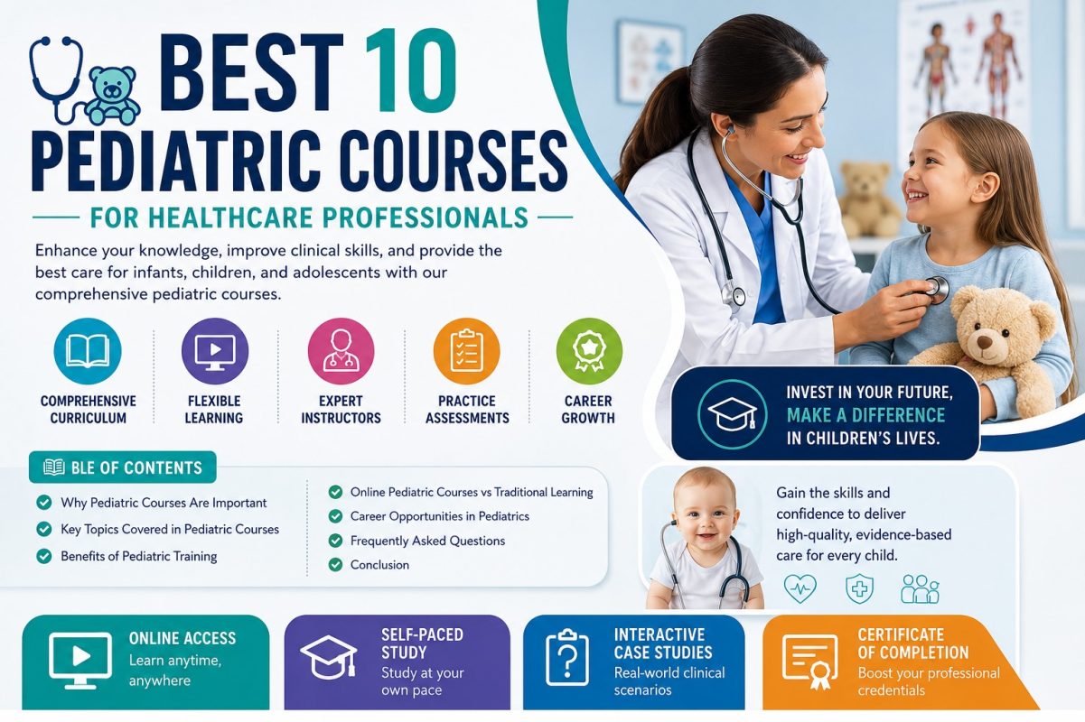 Best 10 Pediatric Courses for Healthcare Professionals