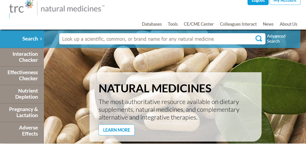 NaturalMedicines (NatMed Pro) NaturalMedicines NatMed Pro