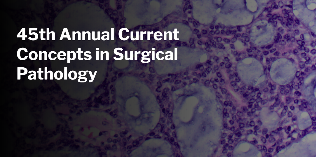 Harvard 45th Annual Current Concepts in Surgical Pathology 2024 Harvard 45th Annual Current Concepts in Surgical Pathology 2024