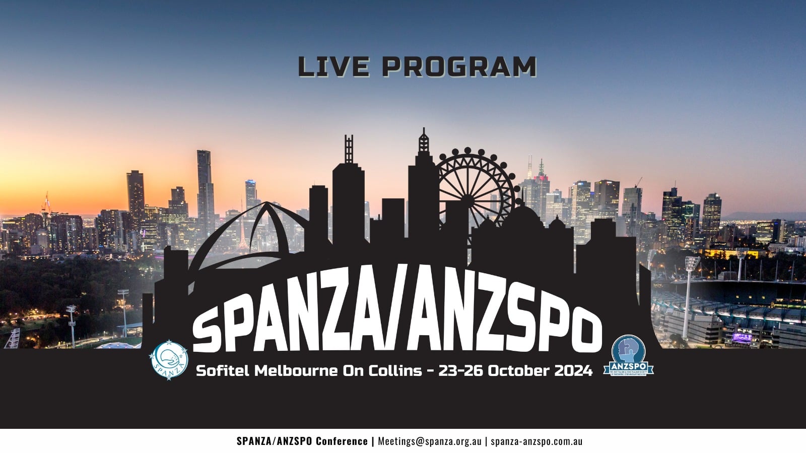 Society for Paediatric Anaesthesia in New Zealand and Australia – Australian and New Zealand Society of Paediatric Otorhinolaryngology Conference 2024 Society for Paediatric Anaesthesia in New Zealand and Australia – Australian and New Zealand Society of Paediatric Otorhinolaryngology Conference 2024