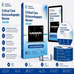 SCCM Critical Care Echocardiography Review 2024 (Videos + Slides + Quiz)