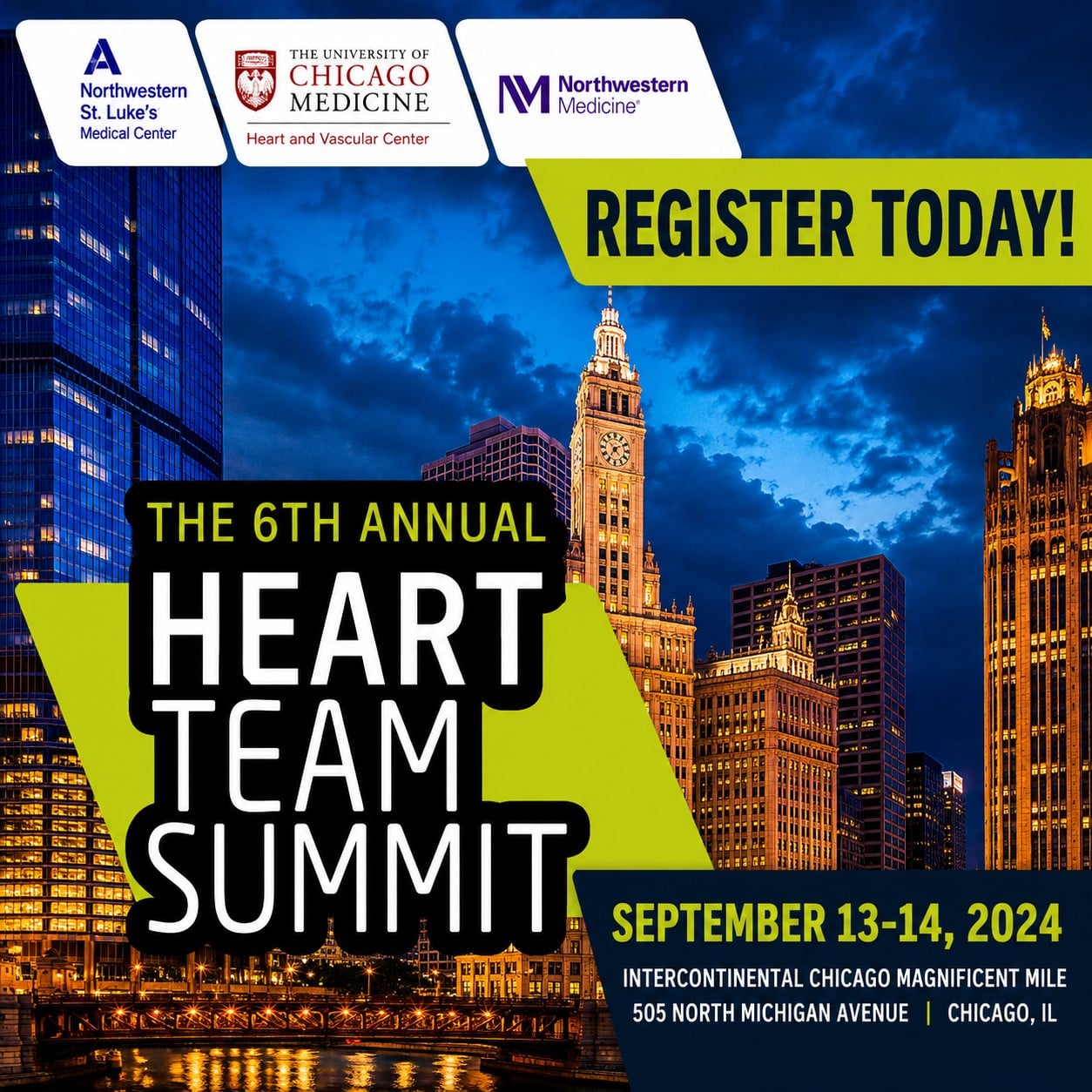 Northwestern Medicine 6th Annual Heart Team Summit 2024 Northwestern Medicine 6th Annual Heart Team Summit 2024