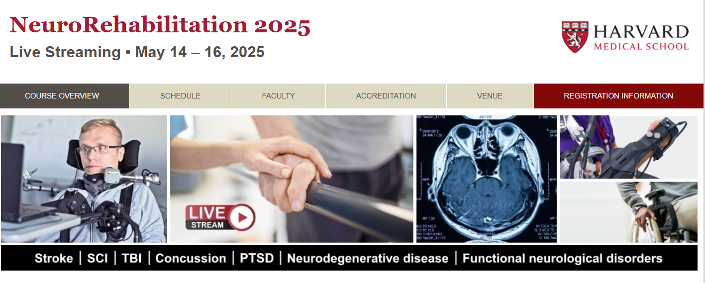 Harvard NeuroRehabilitation 2025 Harvard NeuroRehabilitation 2025