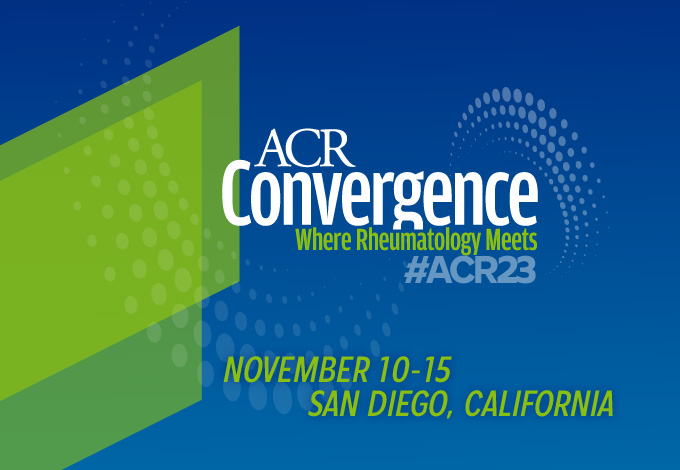 American College of Rheumatology Convergence 2023 American College of Rheumatology Convergence 2023