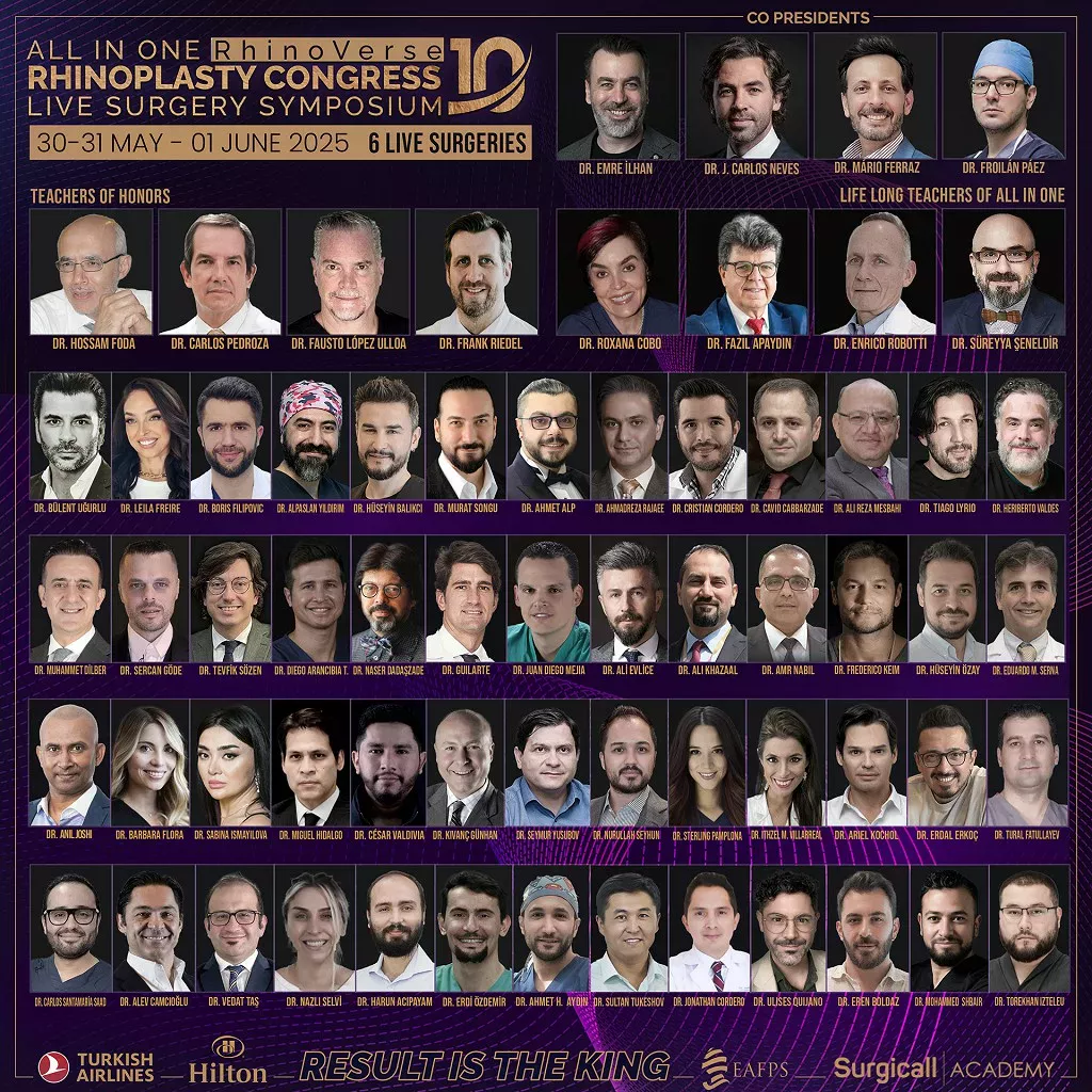 Surgicall Academy 10th All in One Rhinoplasty Congress 2025 Surgicall Academy 10th All in One Rhinoplasty Congress 2025