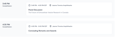 Canadian Society for Extracellular Vesicles Scientific Meeting 2025
