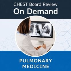 Chest Pulmonary Board Review On Demand 2025 – Bundle (Videos+Audio+PDF )
