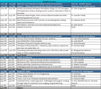 SPR 2024 Multidisciplinary Fetal Imaging Course