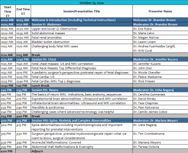 SPR 2024 Multidisciplinary Fetal Imaging Course