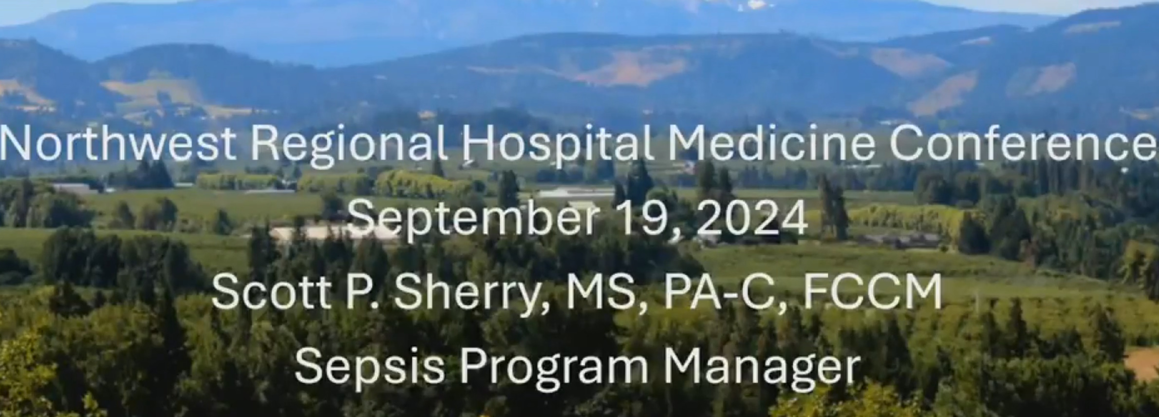 Oregon Health & Science University NW Regional Hospital Medicine Conference 2024 Oregon Health & Science University NW Regional Hospital Medicine Conference 2024