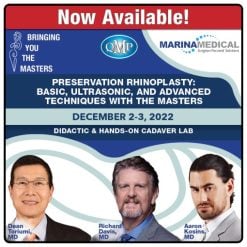 QMP BYTM 6 Preservation Rhinoplasty Learn Basic, Ultrasonic and Advanced Techniques with the Masters 2023