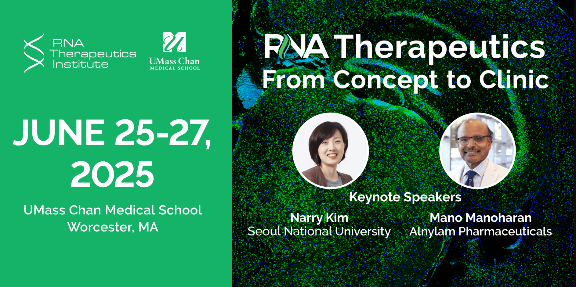 RNA Therapeutics Institute RNA Therapeutics From Concept to Clinic 2025 RNA Therapeutics Institute RNA Therapeutics From Concept to Clinic 2025