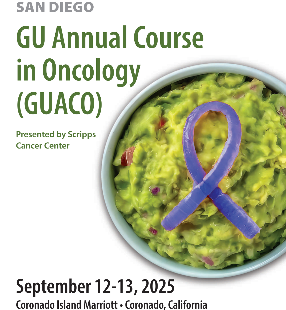 Scripps San Diego Genitourinary Annual Course in Oncology (GUACO) 2025 Scripps San Diego Genitourinary Annual Course in Oncology (GUACO) 2025