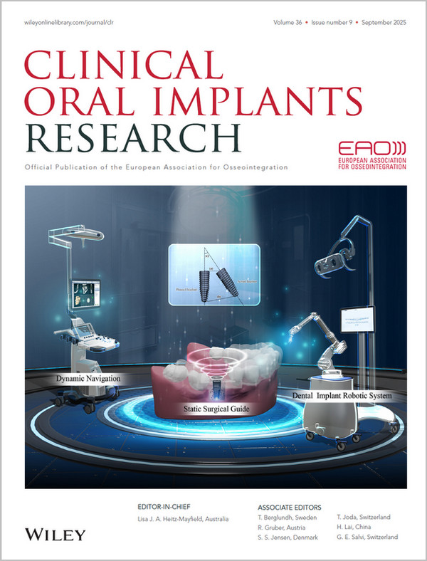 Clinical Oral Implants Research, Full Journal Archive (2005 to 2025) Clinical Oral Implants Research, Full Journal Archive (2005 to 2025)