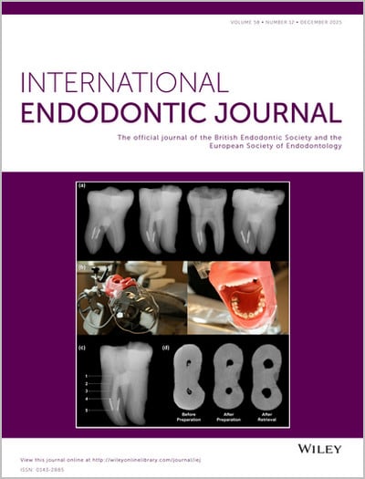 International Endodontic Journal, Full Archive (2008 – 2025) International Endodontic Journal, Full Archive (2008 – 2025)