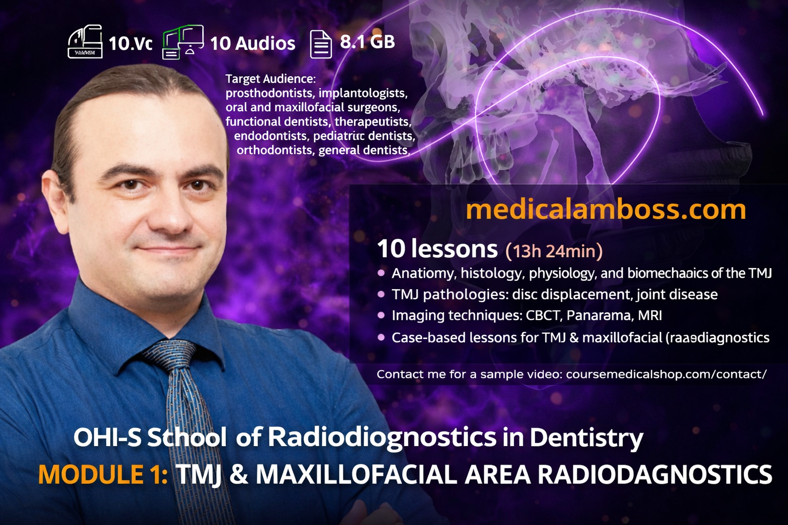 OHI-S School of radiodiagnostics in dentistry. Module 1 TMJ & maxillofacial area radiodiagnostics OHI-S School of radiodiagnostics in dentistry. Module 1 TMJ & maxillofacial area radiodiagnostics