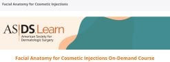 American Society For Dermatologic Surgery Facial Anatomy