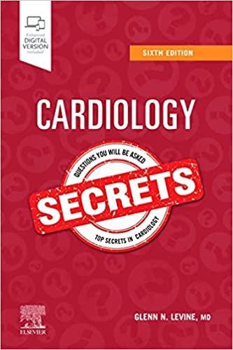 Cardiology Secrets 6th Edition 2022 Cardiology Secrets 6th Edition 2022