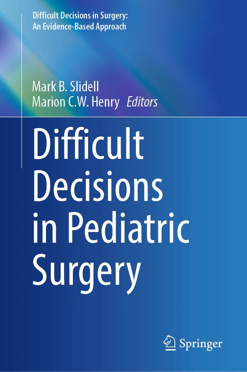 Difficult Decisions in Pediatric Surgery (Original PDF from Publisher) Difficult Decisions in Pediatric Surgery (Original PDF from Publisher)