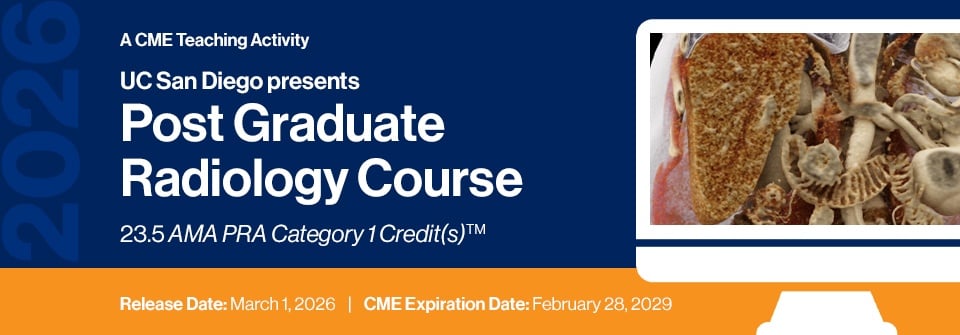 DocmedED 2026 UC San Diego Presents Post Graduate Radiology Course DocmedED 2026 UC San Diego Presents Post Graduate Radiology Course