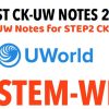 Latest UW Notes for STEP2 CK – 2022 PDFS Latest UW Notes for STEP2 CK – 2022