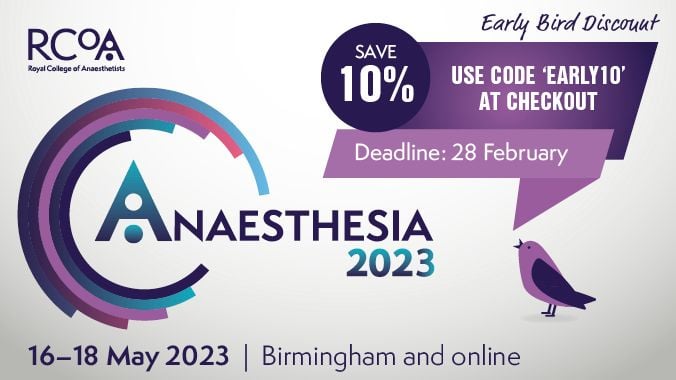 Royal College of Anaesthetists Anaesthetic Updates 2023 Royal College of Anaesthetists Anaesthetic Updates 2023