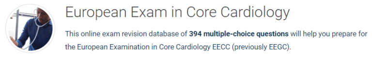 StudyPRN European Exam in Core Cardiology (EECC) Qbank 2021 (Offline Exam Mode) StudyPRN European Exam in Core Cardiology (EECC) Qbank 2021 (Offline Exam Mode)