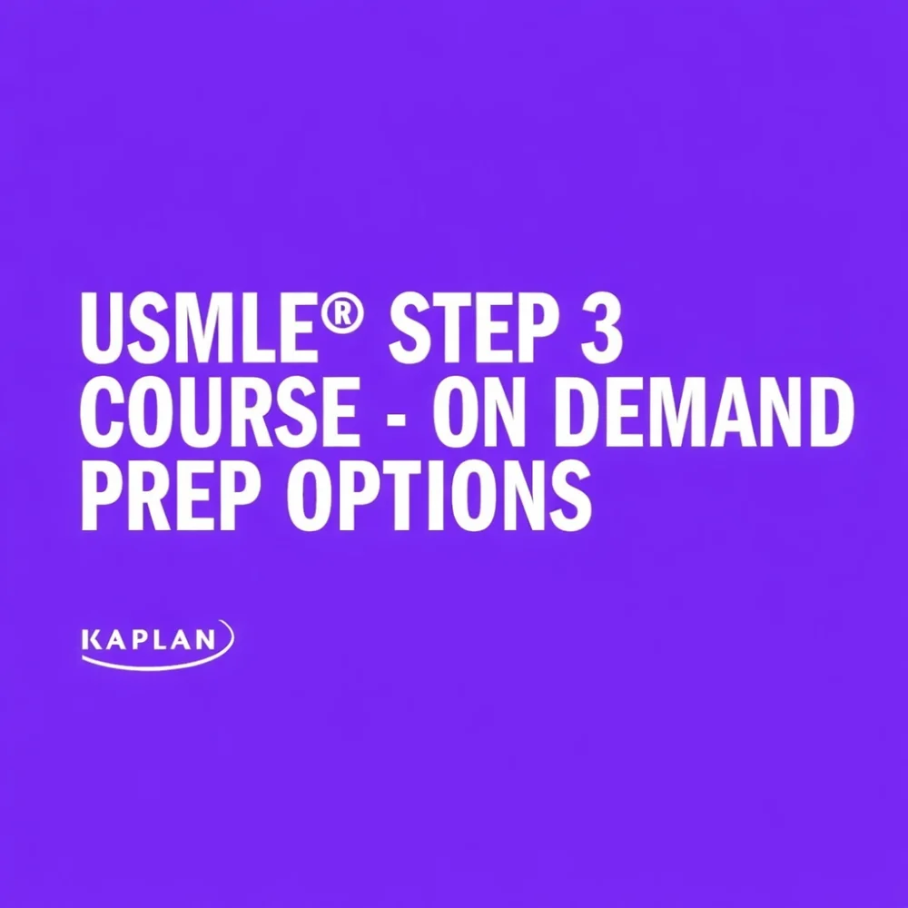 Kaplan USMLE Step 3 On Demand 2022 Kaplan USMLE Step 3 On Demand 2022