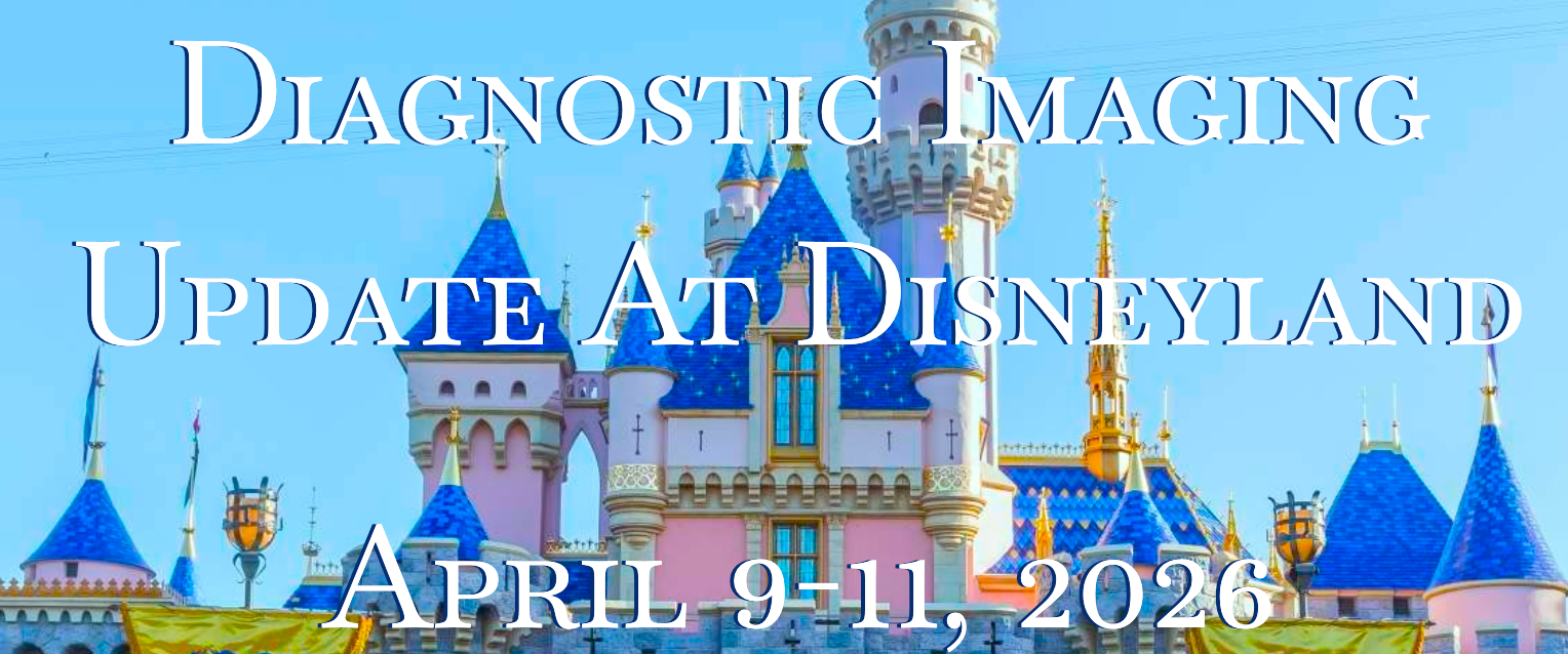 CME Science Diagnostic Imaging Update at Disneyland April 9-11, 2026 CME Science Diagnostic Imaging Update at Disneyland April 9-11, 2026