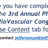 Jefferson Health 3rd Annual Philadelphia CardioVascular Congress 2023 Jefferson Health 3rd Annual Philadelphia CardioVascular Congress 2023