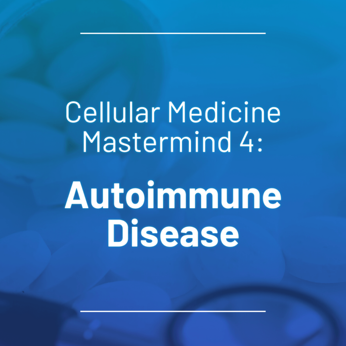 SSRP Mastermind 4: Autoimmune Disease SSRP Mastermind 4: Autoimmune Disease
