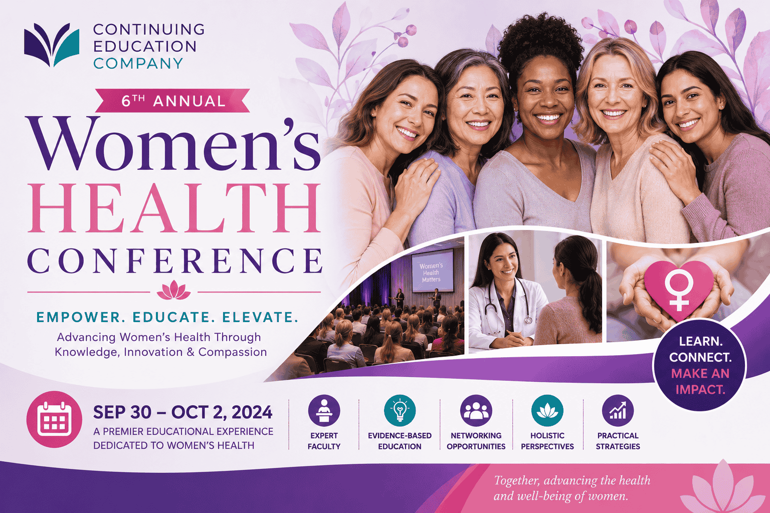 Continuing Education Company 6th Annual Women’s Health Conference 2024 Continuing Education Company 6th Annual Women’s Health Conference 2024