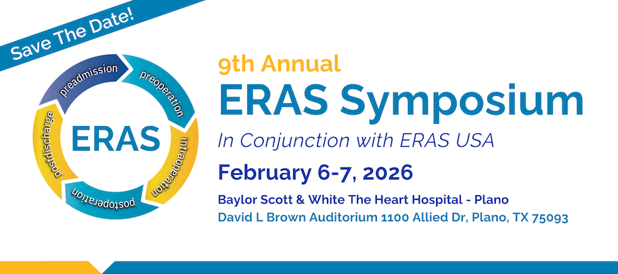 Foundation for Advanced Cardiovascular Education and Training 9th Annual ERAS Symposium 2026 Foundation for Advanced Cardiovascular Education and Training 9th Annual ERAS Symposium 2026