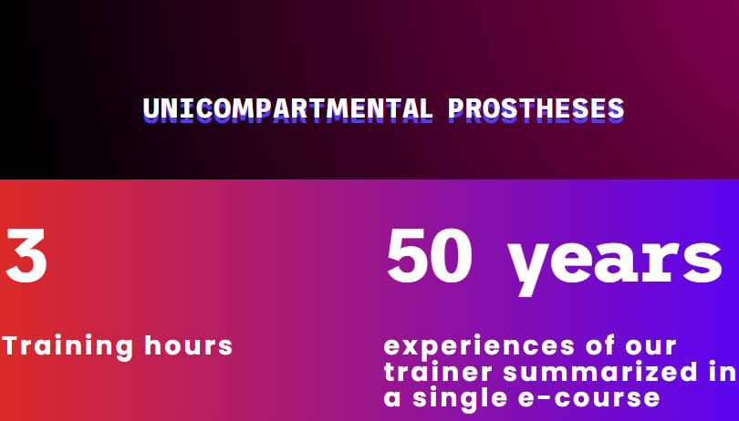 Stapiens E-Course Unicompartmental Prostheses 2024 Stapiens E-Course Unicompartmental Prostheses 2024