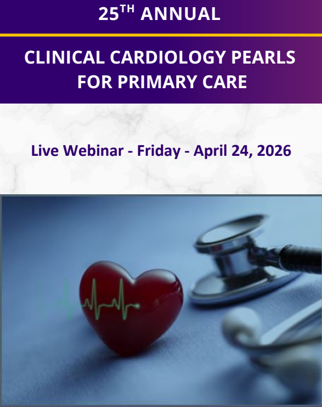 UW Medicine 25th Annual Clinical Cardiology Pearls for Primary Care 2026 UW Medicine 25th Annual Clinical Cardiology Pearls for Primary Care 2026