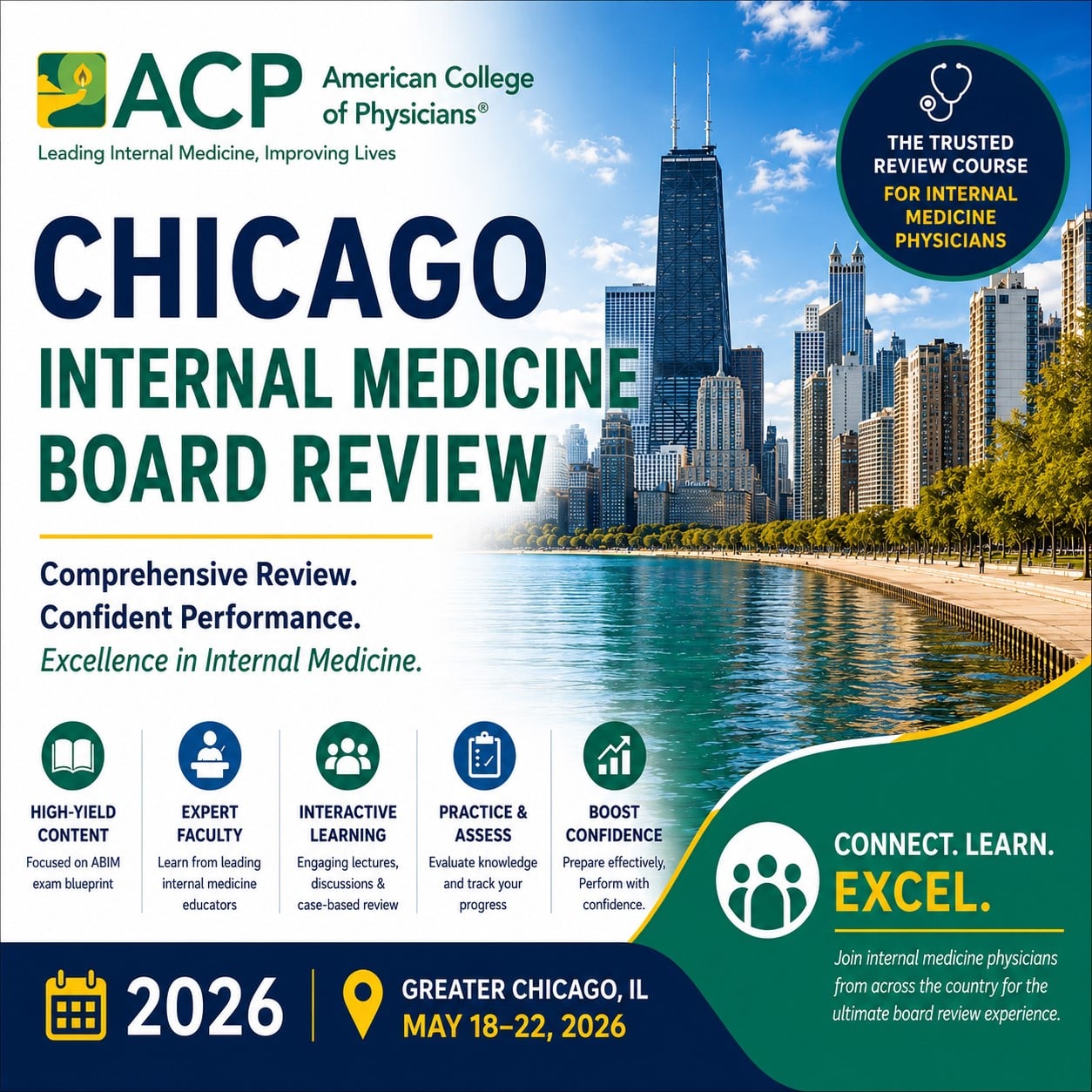 ACP Chicago Internal Medicine Board Review 2026 ACP Chicago Internal Medicine Board Review 2026
