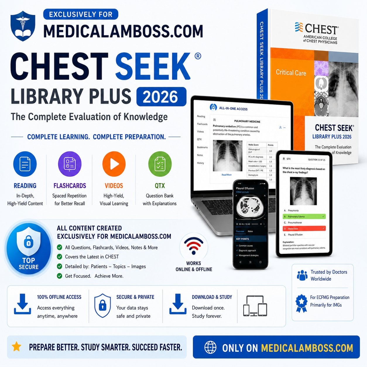 CHEST SEEK Library Plus 2026 (Videos + Audios + Flashcards + Qbanks) CHEST SEEK Library Plus 2026 (Videos + Audios + Flashcards + Qbanks)CHEST SEEK Library Plus 2026 (Videos + Audios + Flashcards + Qbanks)