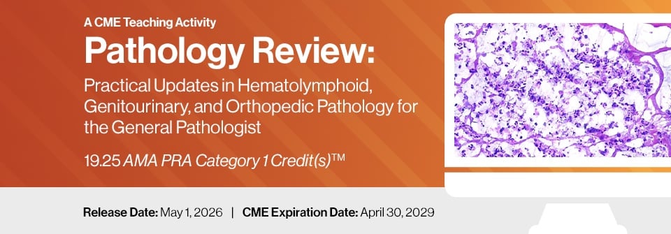 DocmedED 2026 Pathology Review Practical Updates in Hematolymphoid, Genitourinary, and Orthopedic Pathology for the General Pathologist DocmedED 2026 Pathology Review Practical Updates in Hematolymphoid, Genitourinary, and Orthopedic Pathology for the General Pathologist