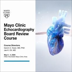 Mayo Clinic Echocardiography Board Review Course 2026 (Videos+Slides)