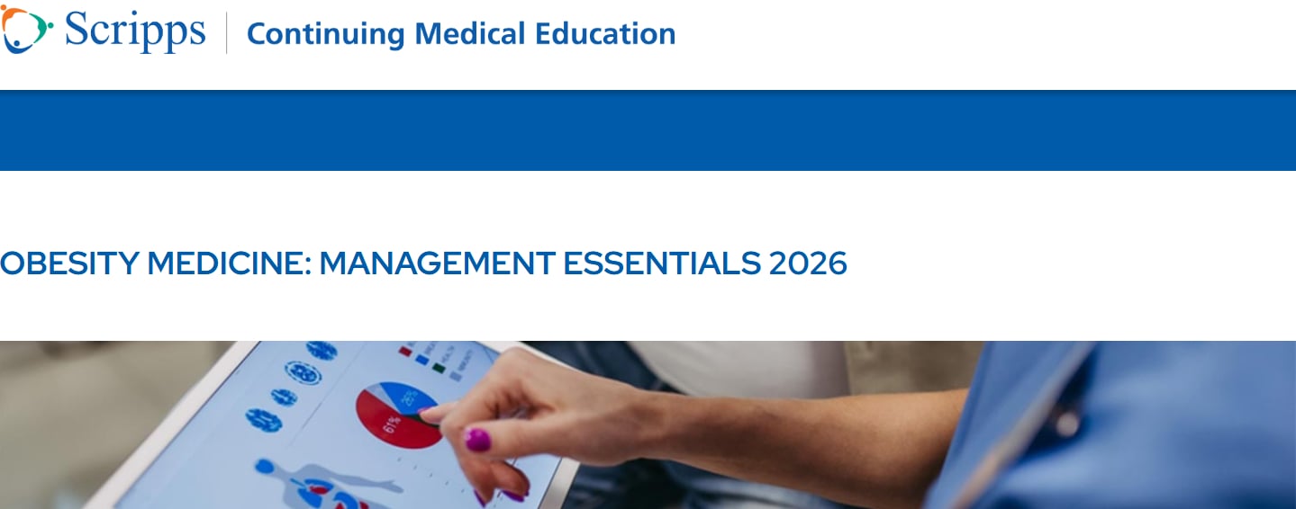 Scripps Obesity Medicine Management Essentials 2026 Scripps Obesity Medicine Management Essentials 2026