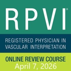 American Society of Echocardiography Registered Physician in Vascular Interpretation Online Review Course 2026