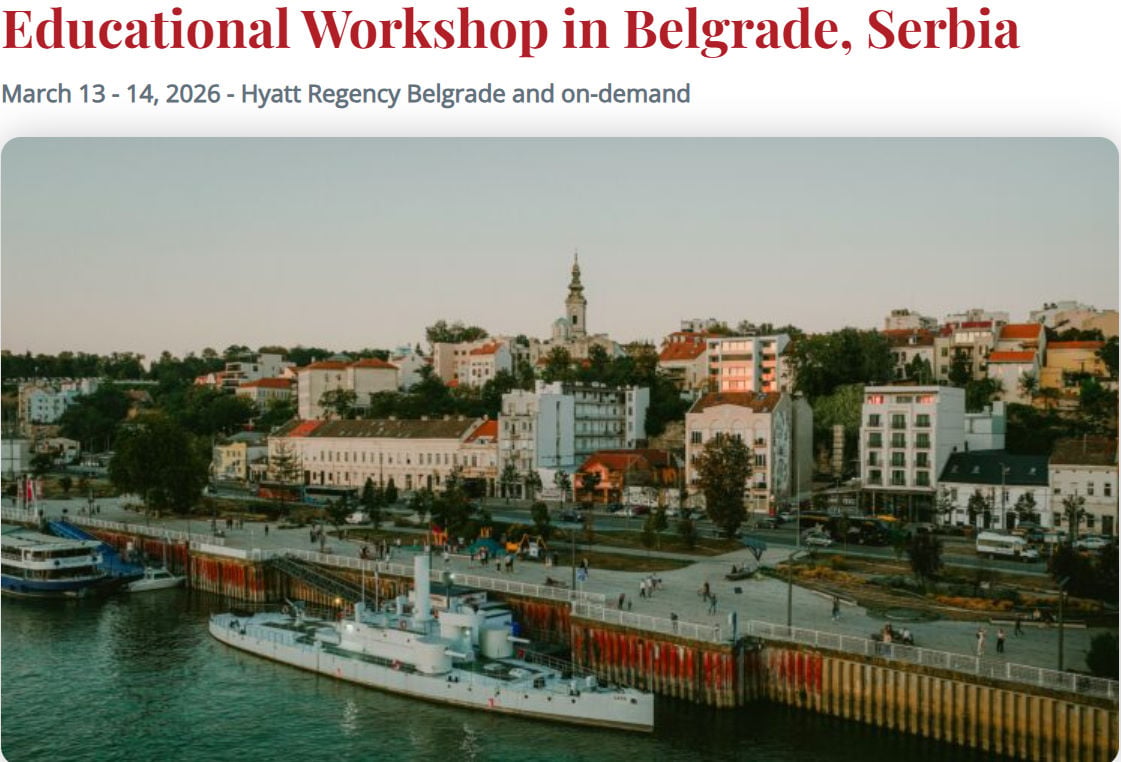 International Myeloma Society Educational Workshop in Belgrade, Serbia 2026 International Myeloma Society Educational Workshop in Belgrade, Serbia 2026